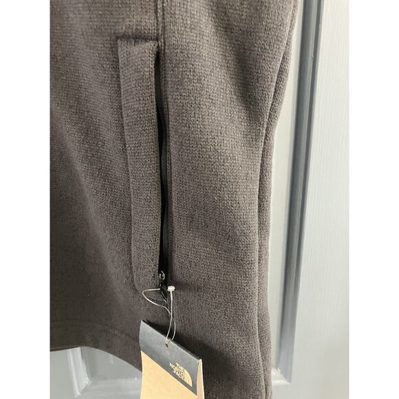 The North Face Gordon Lyons Vest Jacket Full Zip Heather Black Men Sz L NWT - Picture 2 of 6